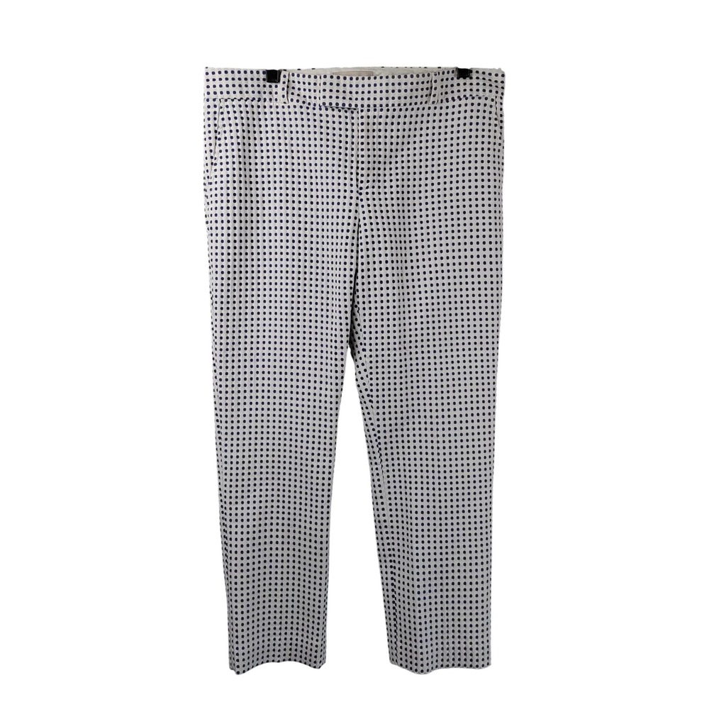 Banana Republic Black and White Polka Dot Trousers